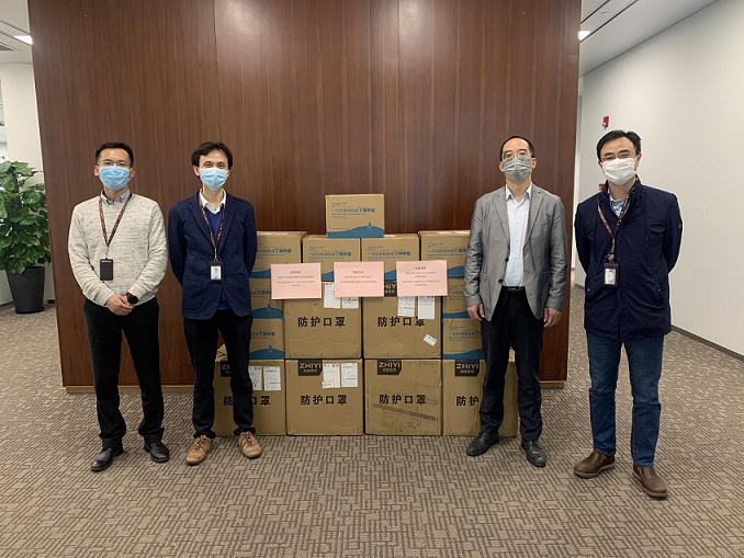 Ag亚洲集团向西班牙下属企业运送大批防疫物资